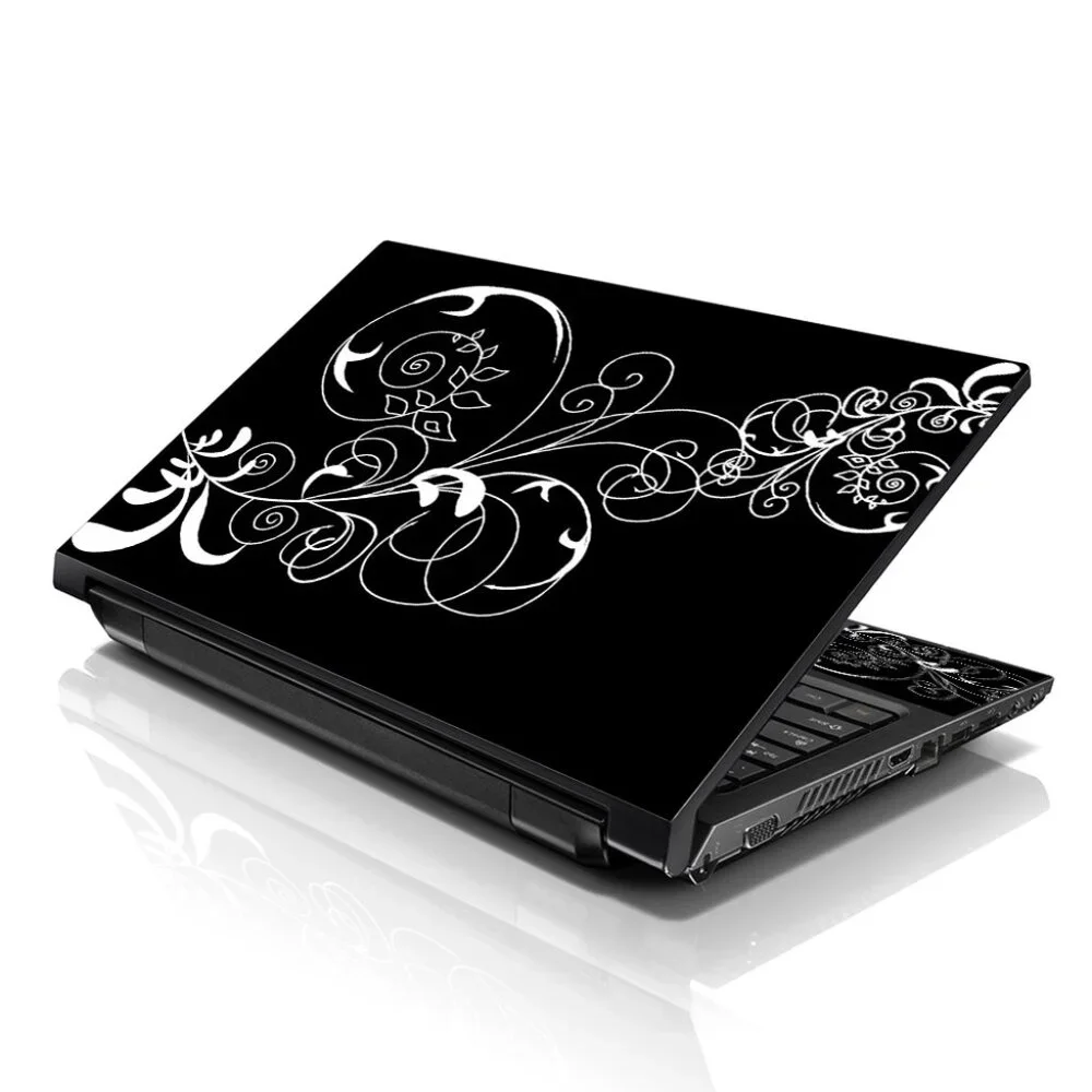 LSS 15.6 & 17.3 Inches Laptop Notebook Skin Sticker Decal - Vines Floral